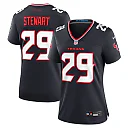 Zennovawear M.J. Stewart Houston Texans Women's Team Game Jersey - Navy