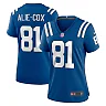Zennovawear Mo Alie-Cox Indianapolis Colts Women's Team Game Jersey - Royal