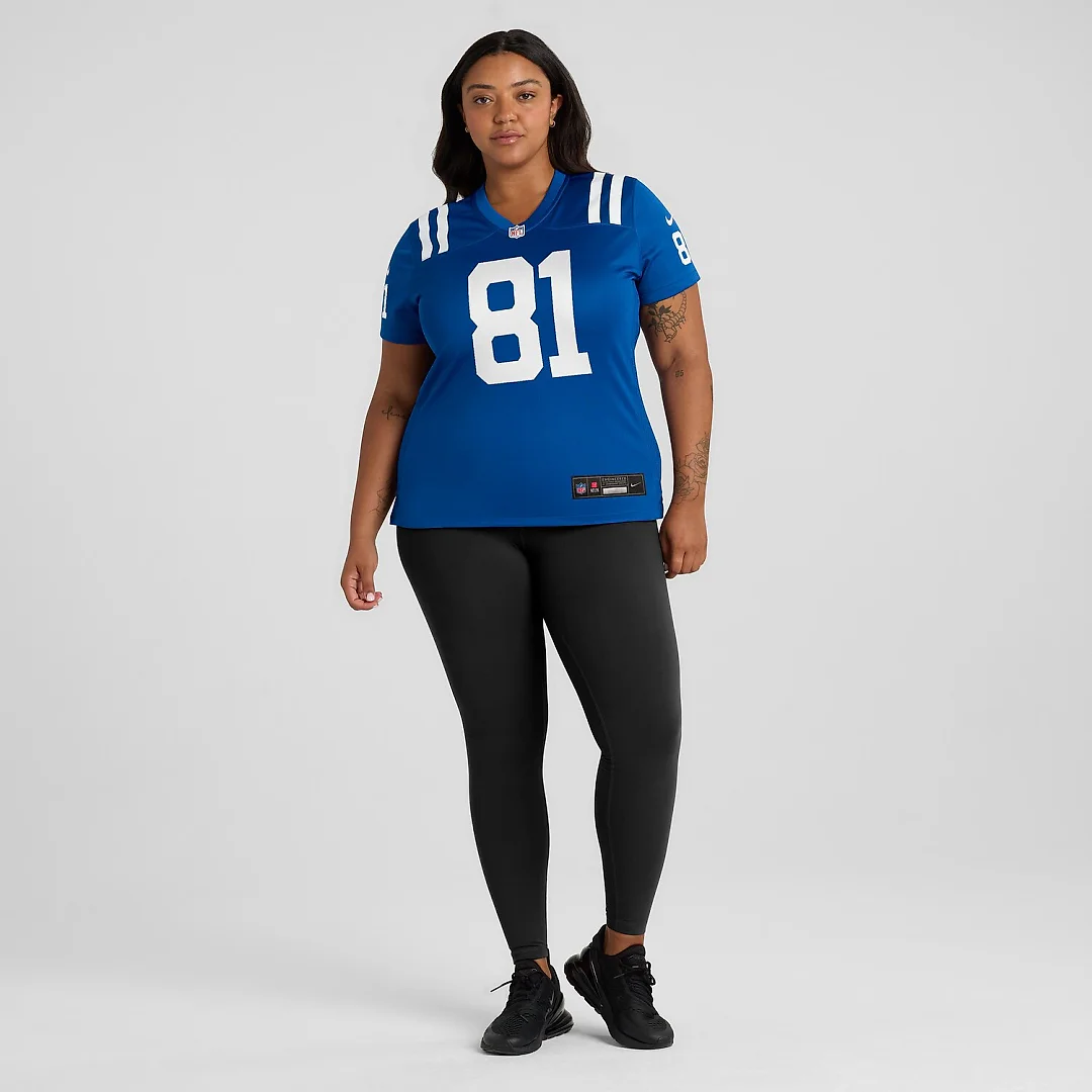 Zennovawear Mo Alie-Cox Indianapolis Colts Women's Team Game Jersey - Royal