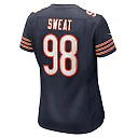 Zennovawear Montez Sweat Chicago Bears Women's Game Jersey - Navy