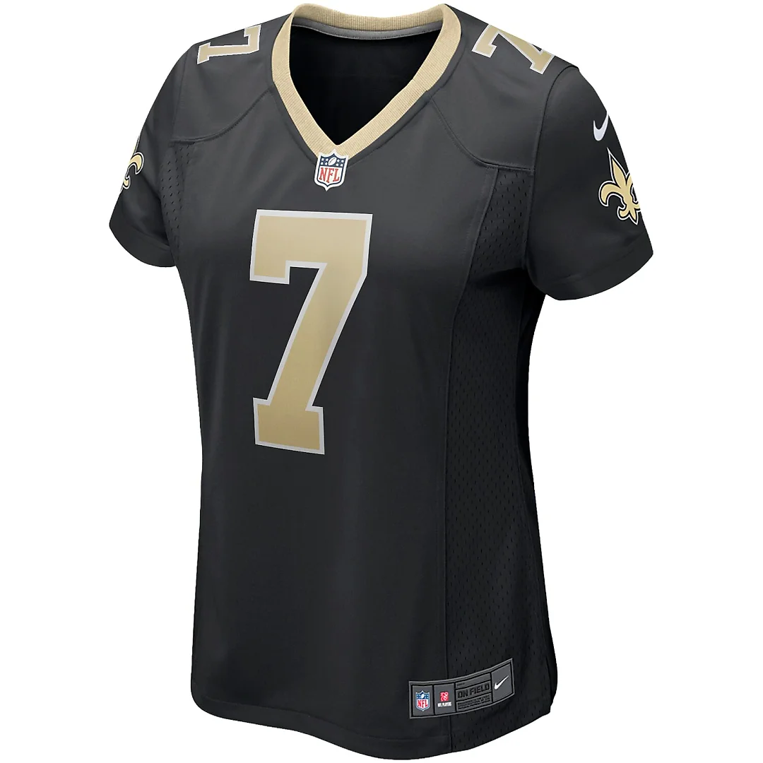 Zennovawear Morten Andersen New Orleans Saints Women's Game Retired Player Jersey - Black