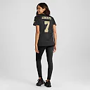 Zennovawear Morten Andersen New Orleans Saints Women's Game Retired Player Jersey - Black