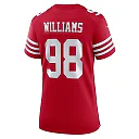 Zennovawear Mykel Williams San Francisco 49ers Women's Team Game Jersey - Scarlet