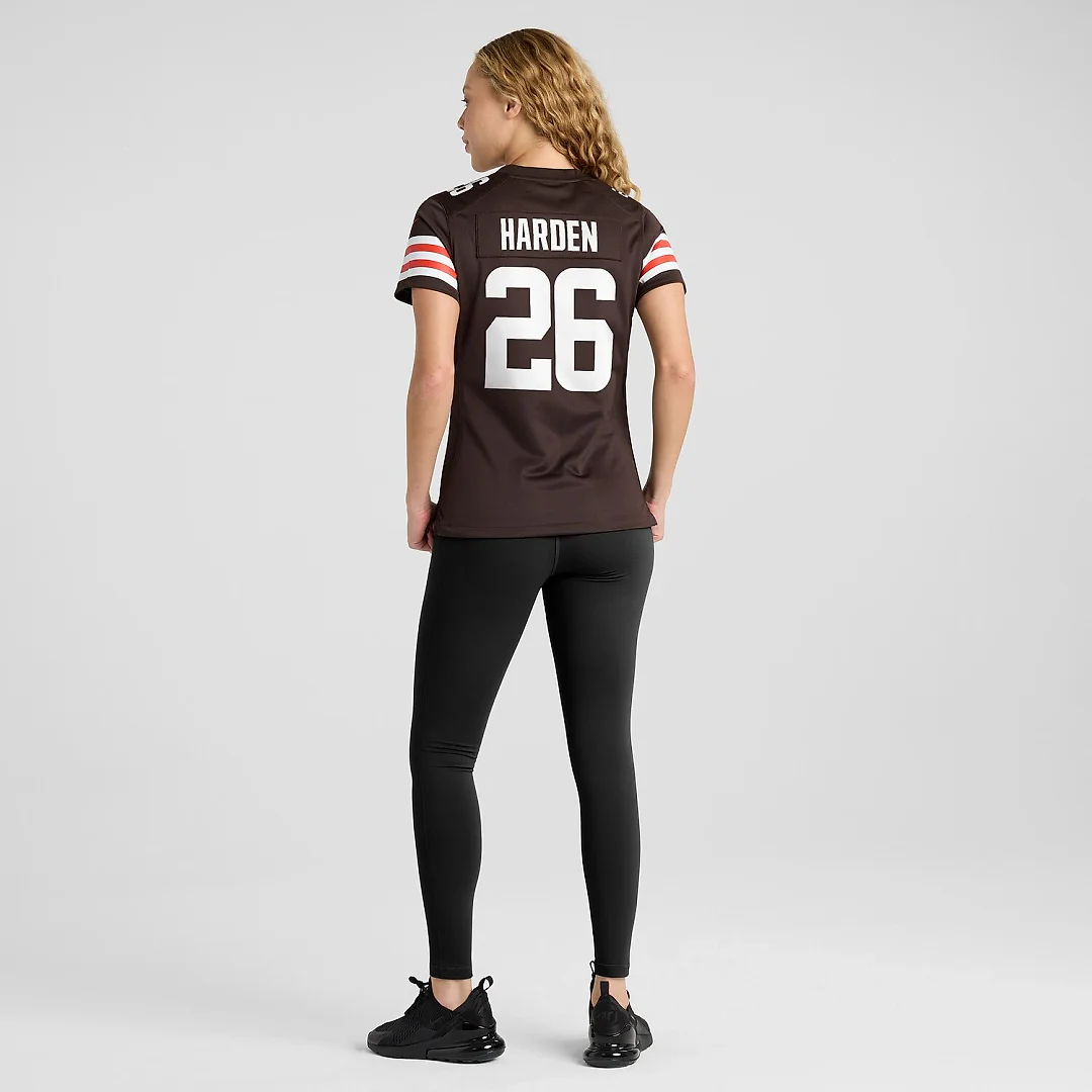 Zennovawear Myles Harden Cleveland Browns Women's Game Jersey - Brown