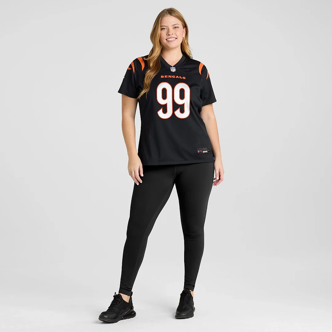 Zennovawear Myles Murphy Cincinnati Bengals Women's Team Game Jersey - Black