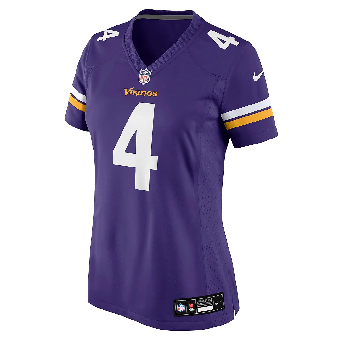 Zennovawear Myles Price Minnesota Vikings Women's Team Game Jersey - Purple