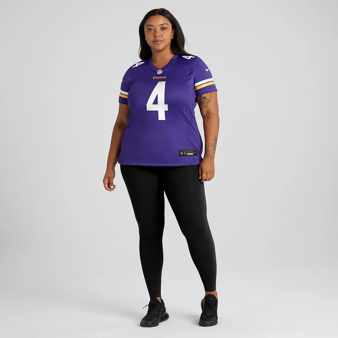 Zennovawear Myles Price Minnesota Vikings Women's Team Game Jersey - Purple