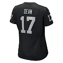 Zennovawear Nakobe Dean Las Vegas Raiders Women's Team Game Jersey - Black