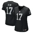 Zennovawear Nakobe Dean Las Vegas Raiders Women's Team Game Jersey - Black