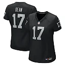 Zennovawear Nakobe Dean Las Vegas Raiders Women's Team Game Jersey - Black
