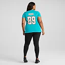 Zennovawear Nat Moore Miami Dolphins Women's Game Retired Player Jersey - Aqua