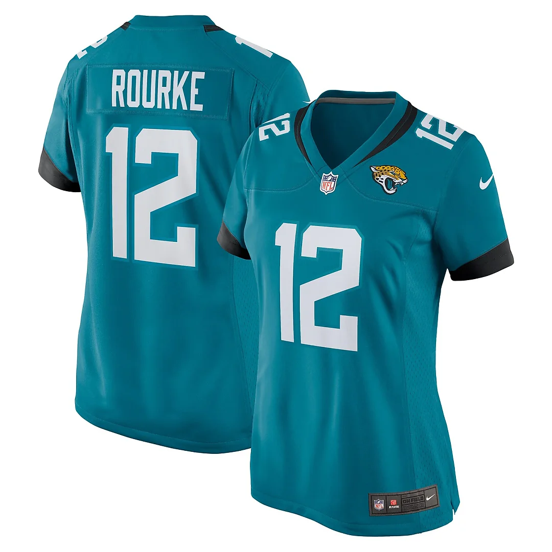 Zennovawear Nathan Rourke Jacksonville Jaguars Women's Team Game Jersey - Teal
