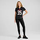 Zennovawear Natrone Brooks Atlanta Falcons Women's Team Game Jersey - Black
