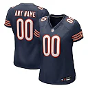 Zennovawear Chicago Bears Women's Custom Game Jersey - Navy