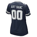 Zennovawear Dallas Cowboys Women's Custom Game Jersey - Navy