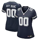 Zennovawear Dallas Cowboys Women's Custom Game Jersey - Navy