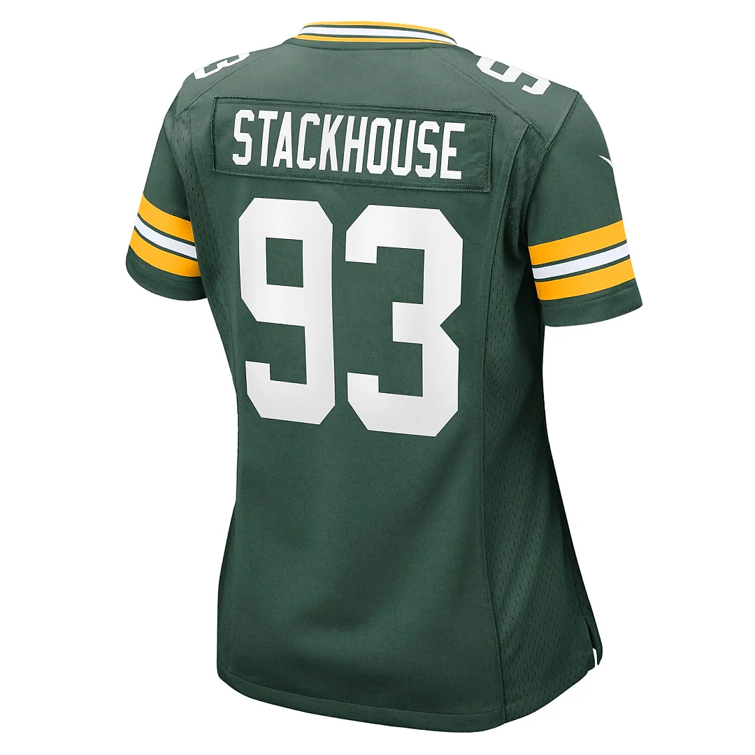 Zennovawear Nazir Stackhouse Green Bay Packers Women's Team Game Jersey - Green