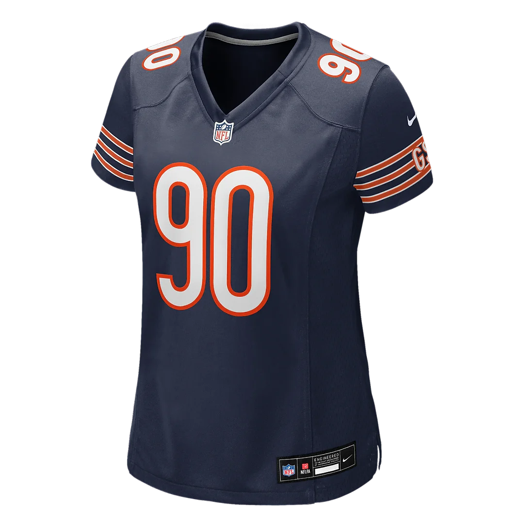 Zennovawear Neville Gallimore Chicago Bears Women's Team Game Jersey - Navy