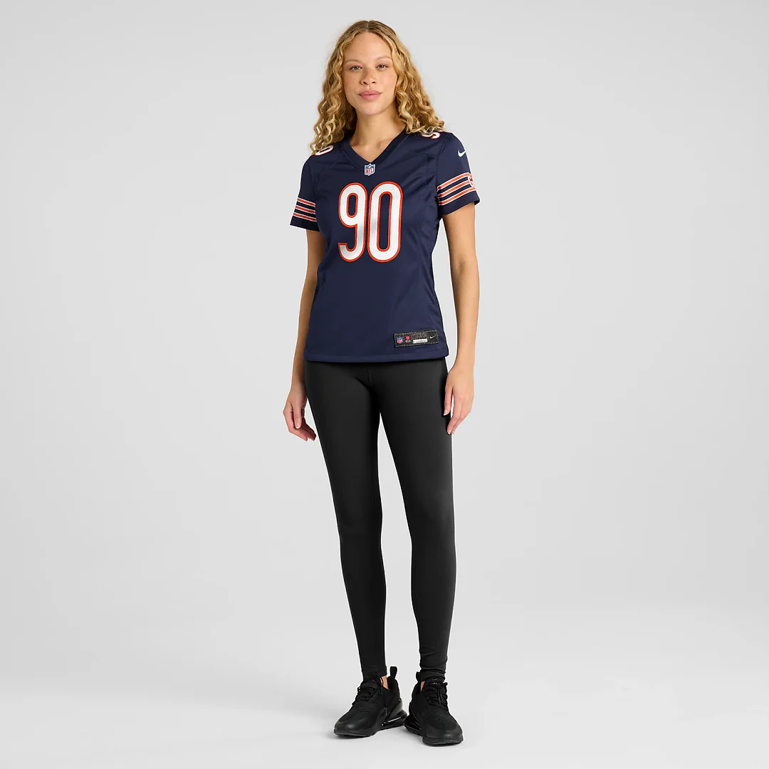 Zennovawear Neville Gallimore Chicago Bears Women's Team Game Jersey - Navy