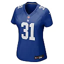 Zennovawear Nic Jones New York Giants Women's Team Game Jersey - Royal