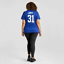 Zennovawear Nic Jones New York Giants Women's Team Game Jersey - Royal
