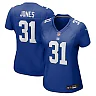 Zennovawear Nic Jones New York Giants Women's Team Game Jersey - Royal