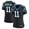 Zennovawear Nic Scourton Carolina Panthers Women's Team Game Jersey - Black