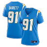 Zennovawear Nick Barrett Los Angeles Chargers Women's Team Game Jersey - Powder Blue