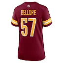 Zennovawear Nick Bellore Washington Commanders Women's Team Game Jersey - Burgundy