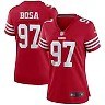 Zennovawear Nick Bosa San Francisco 49ers Women's Player Jersey - Scarlet