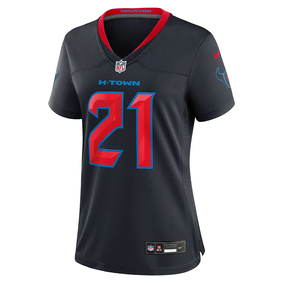 Zennovawear Nick Chubb Houston Texans Women's Game Jersey - Navy