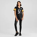 Zennovawear Nick Herbig Pittsburgh Steelers Women's Game Jersey - Black