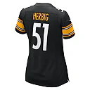Zennovawear Nick Herbig Pittsburgh Steelers Women's Game Jersey - Black