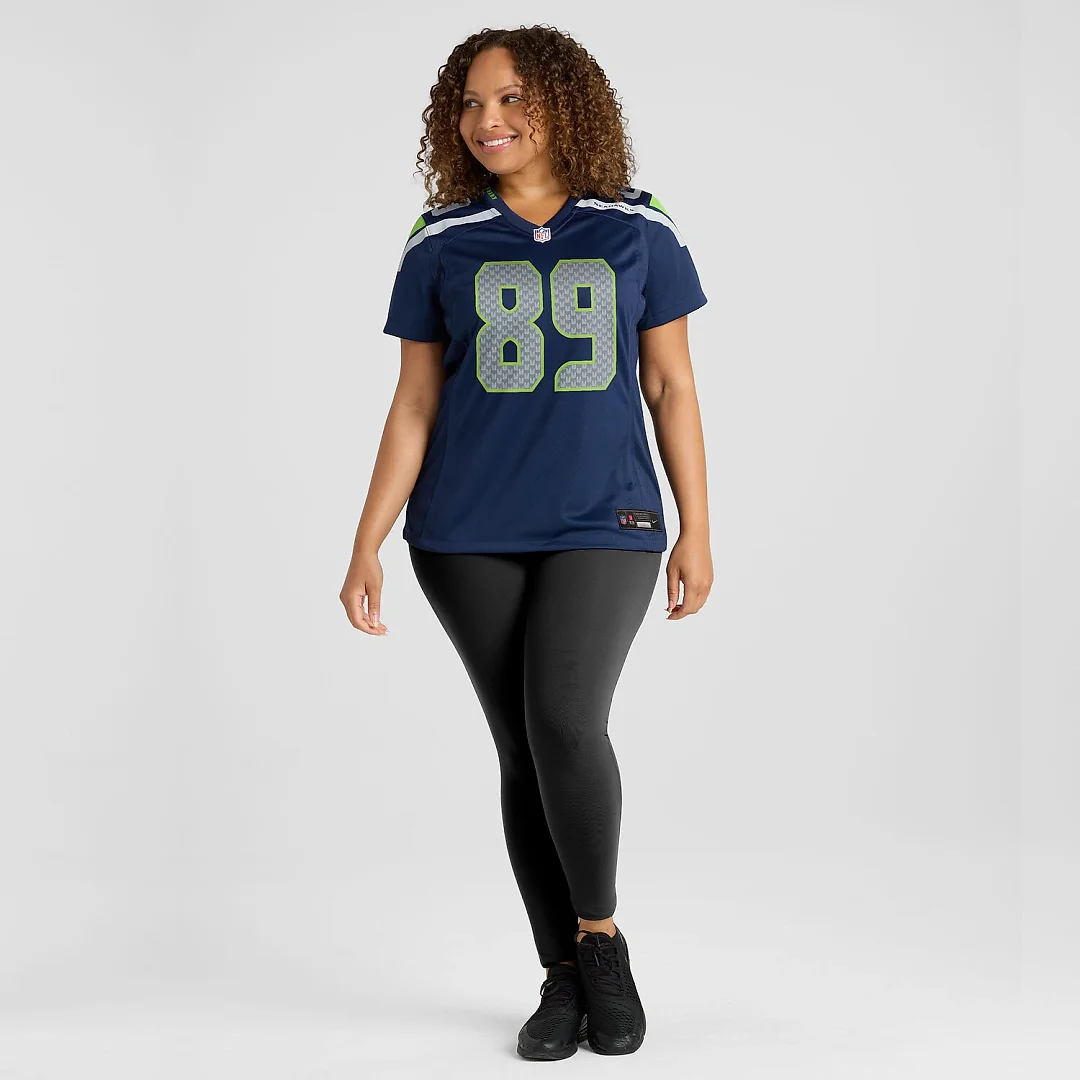 Zennovawear Nick Kallerup Seattle Seahawks Women's Team Game Jersey - College Navy