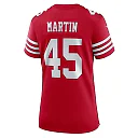 Zennovawear Nick Martin San Francisco 49ers Women's Team Game Jersey - Scarlet
