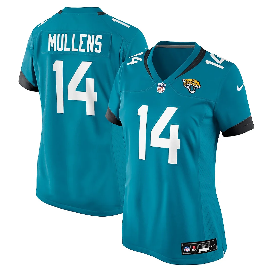 Zennovawear Nick Mullens Jacksonville Jaguars Women's Team Game Jersey - Teal