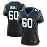 Zennovawear Nick Samac Carolina Panthers Women's Team Game Jersey - Black