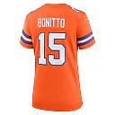 Zennovawear Nik Bonitto Denver Broncos Women's Alternate 2 Mile High Collection 1977 Throwback Game Jersey - Orange