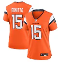 Zennovawear Nik Bonitto Denver Broncos Women's Team Game Jersey - Orange