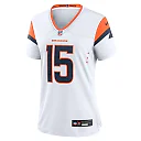 Zennovawear Nik Bonitto Denver Broncos Women's Game Jersey - White