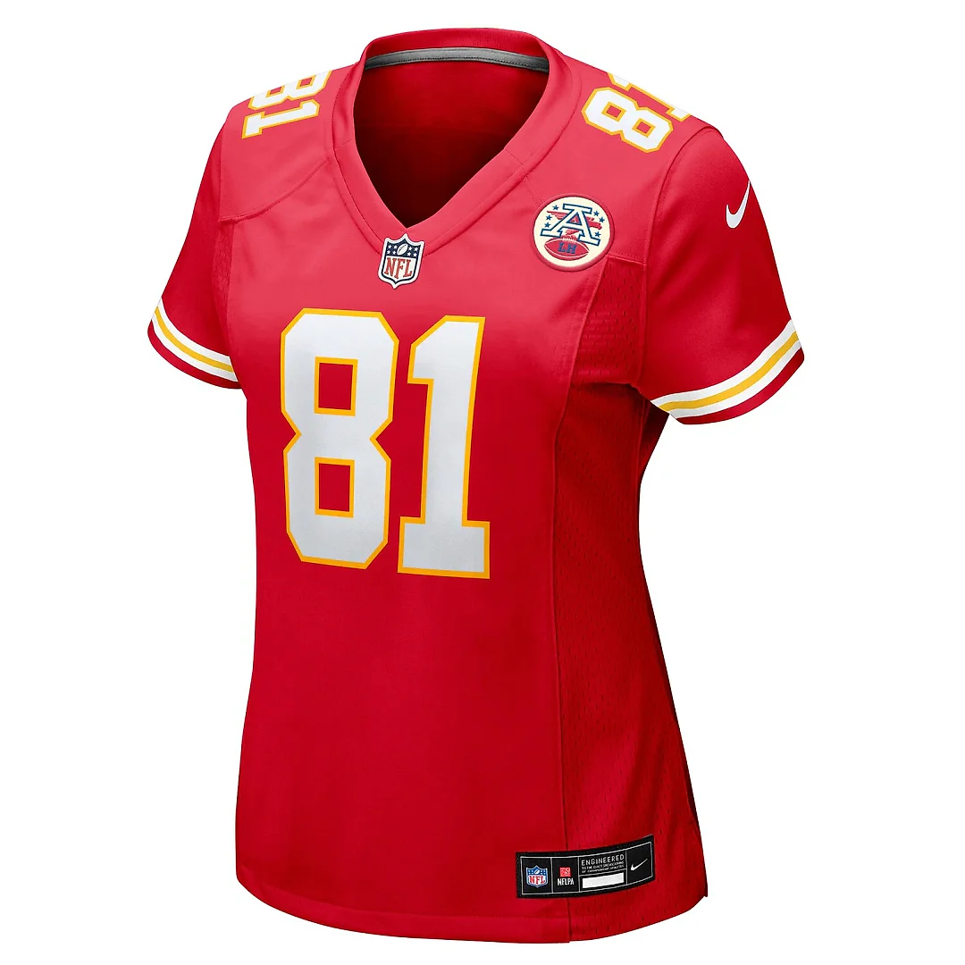 Zennovawear Nikko Remigio Kansas City Chiefs Women's Team Game Jersey - Red