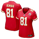 Zennovawear Nikko Remigio Kansas City Chiefs Women's Team Game Jersey - Red