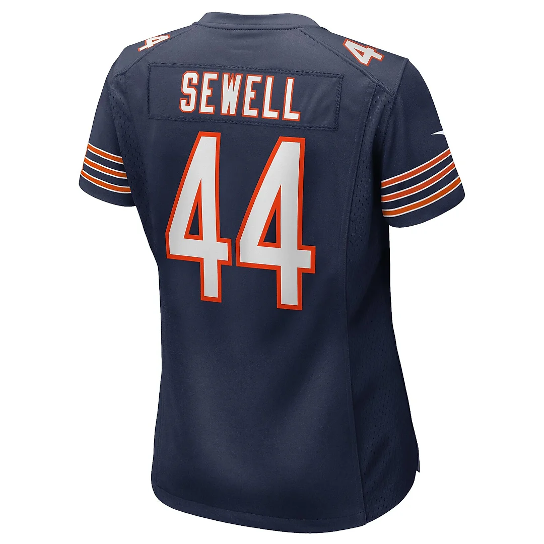 Zennovawear Noah Sewell Chicago Bears Women's Game Jersey - Navy