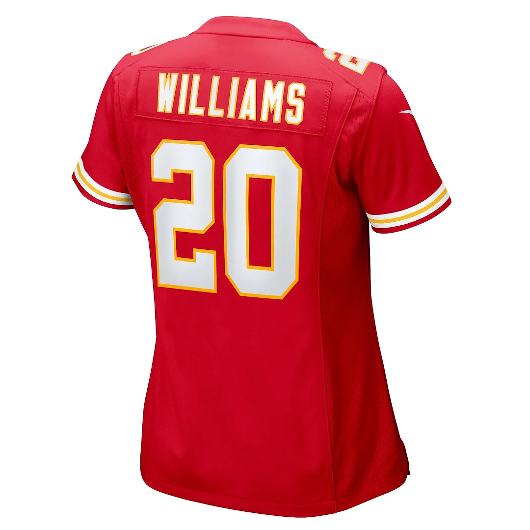 Zennovawear Nohl Williams Kansas City Chiefs Women's Team Game Jersey - Red