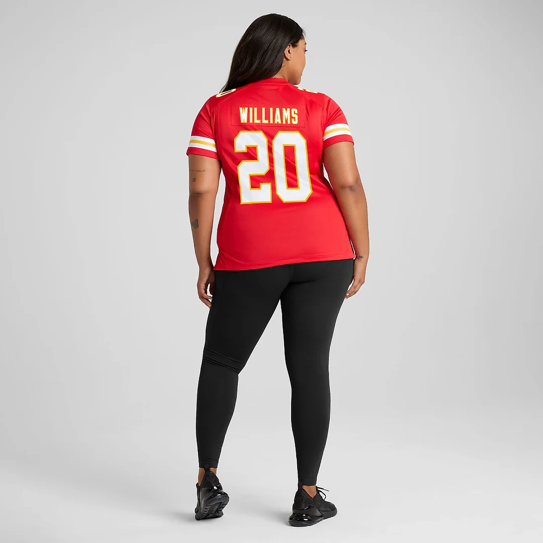 Zennovawear Nohl Williams Kansas City Chiefs Women's Team Game Jersey - Red