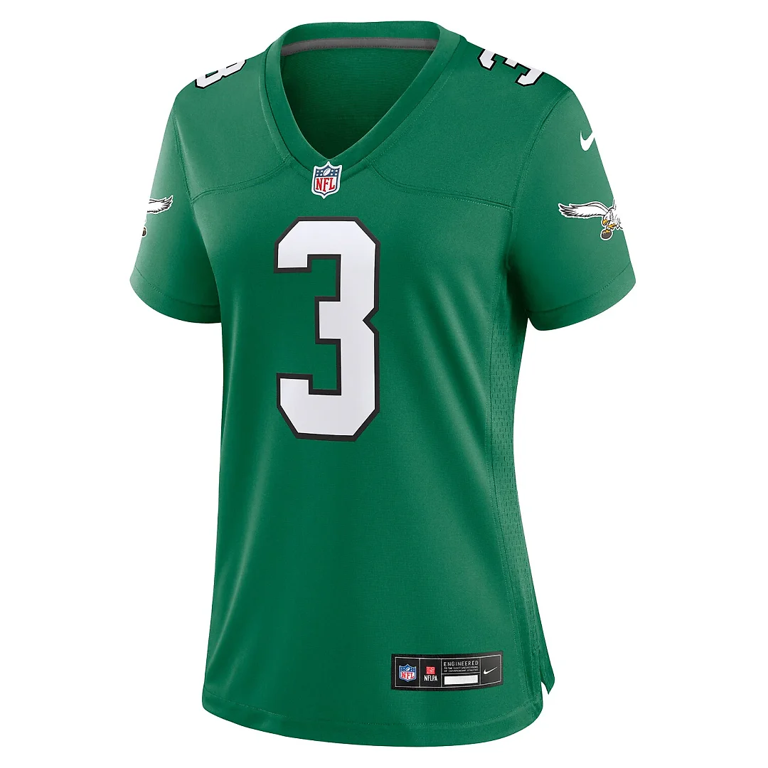 Zennovawear Nolan Smith Philadelphia Eagles Women's Alternate Game Jersey - Kelly Green