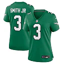 Zennovawear Nolan Smith Philadelphia Eagles Women's Alternate Game Jersey - Kelly Green