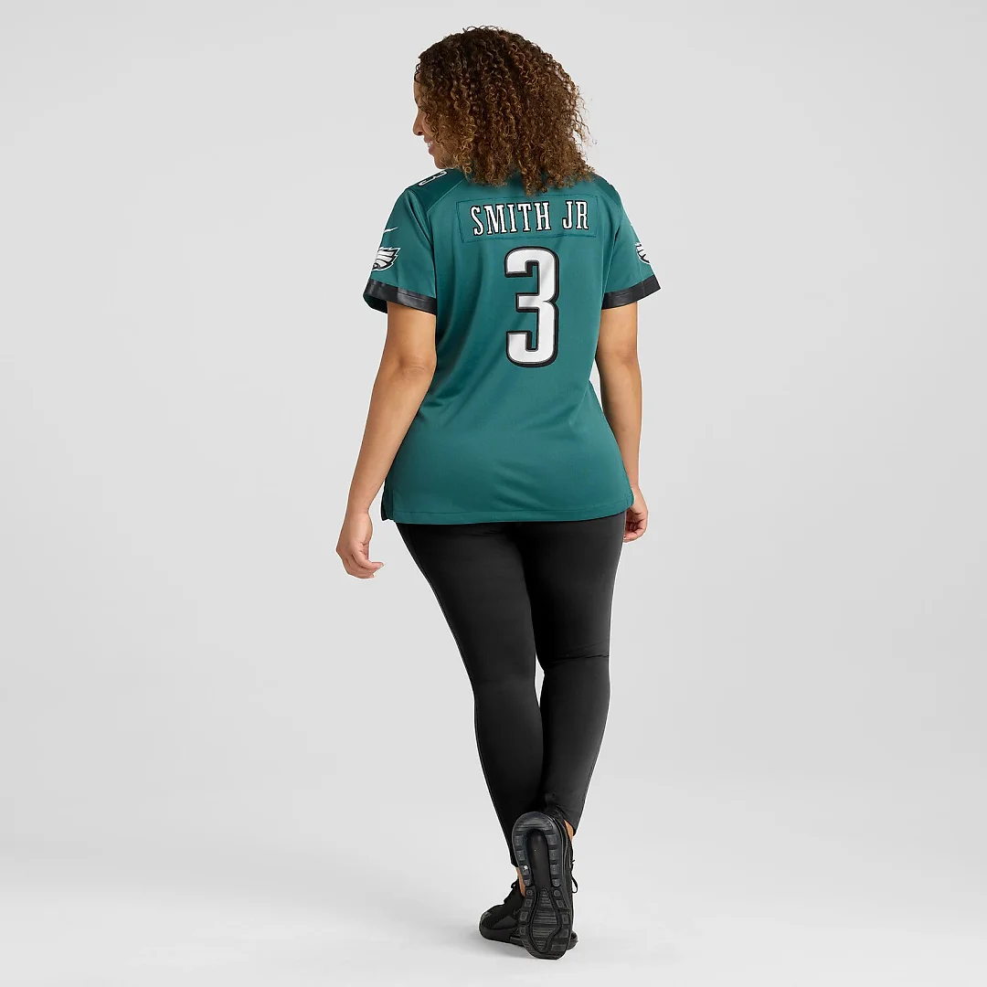 Zennovawear Nolan Smith Philadelphia Eagles Women's Team Game Jersey - Midnight Green