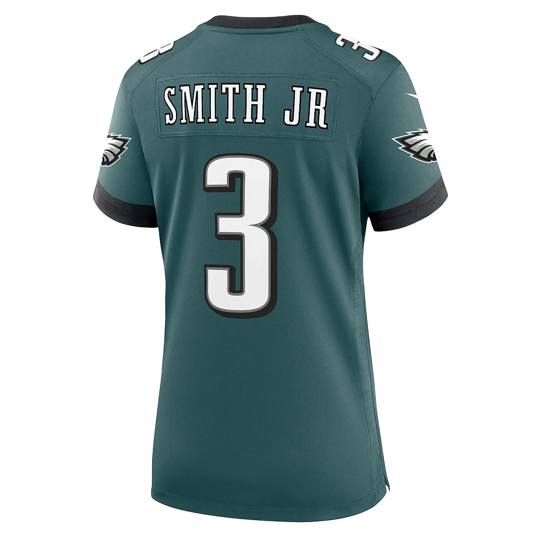 Zennovawear Nolan Smith Philadelphia Eagles Women's Team Game Jersey - Midnight Green
