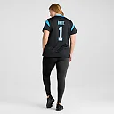 Zennovawear Number 1 Bride Carolina Panthers Women's Game Jersey - Black